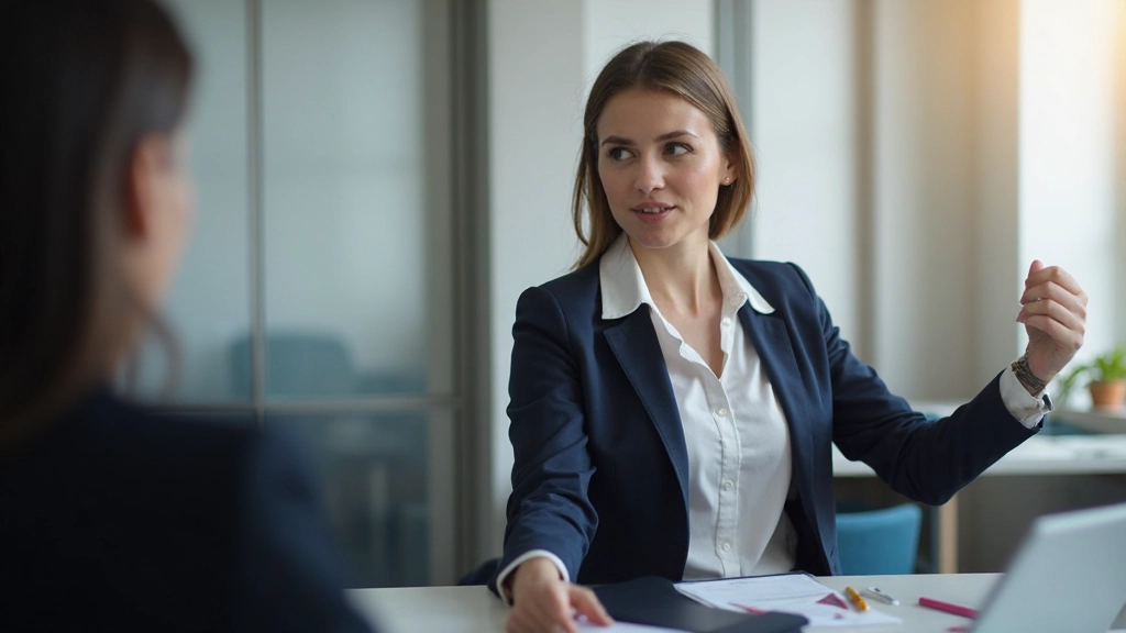 Профессиональное фото финансового консультанта, объясняющего инвестиционные стратегии