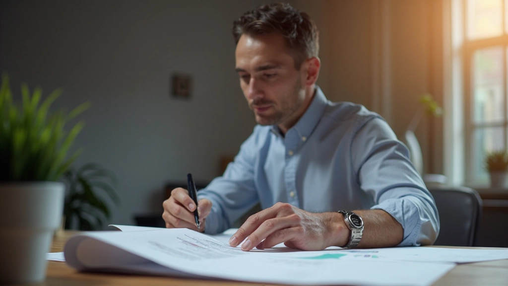 Профессиональный анализ финансовых документов на рабочем столе